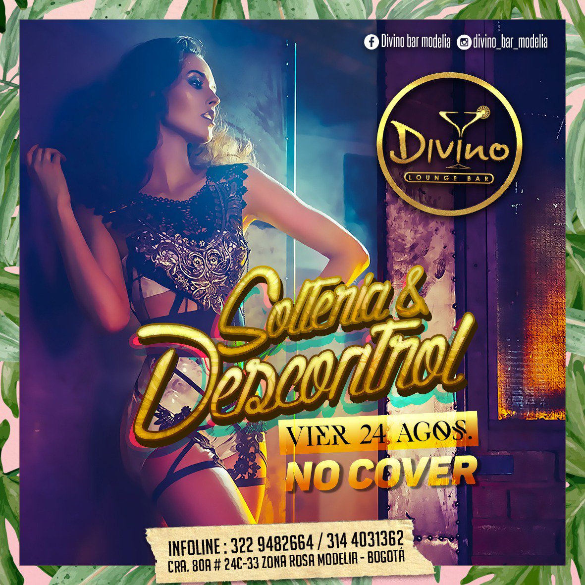 DivinoModelia's tweet photo. Por que ahora estoy soltero y hago lo que quiero 🎶🎵🔥🔥 nos vamos de rumba este #viernes con una #rumba fuera de control solo para #solteros y #solteras asi que si estas solter@ te esperamos el primer shot de @Smirnoff_Col va por cuenta de la casa #noche #nochesdeverano #night https://t.co/aLPyrxVFK1