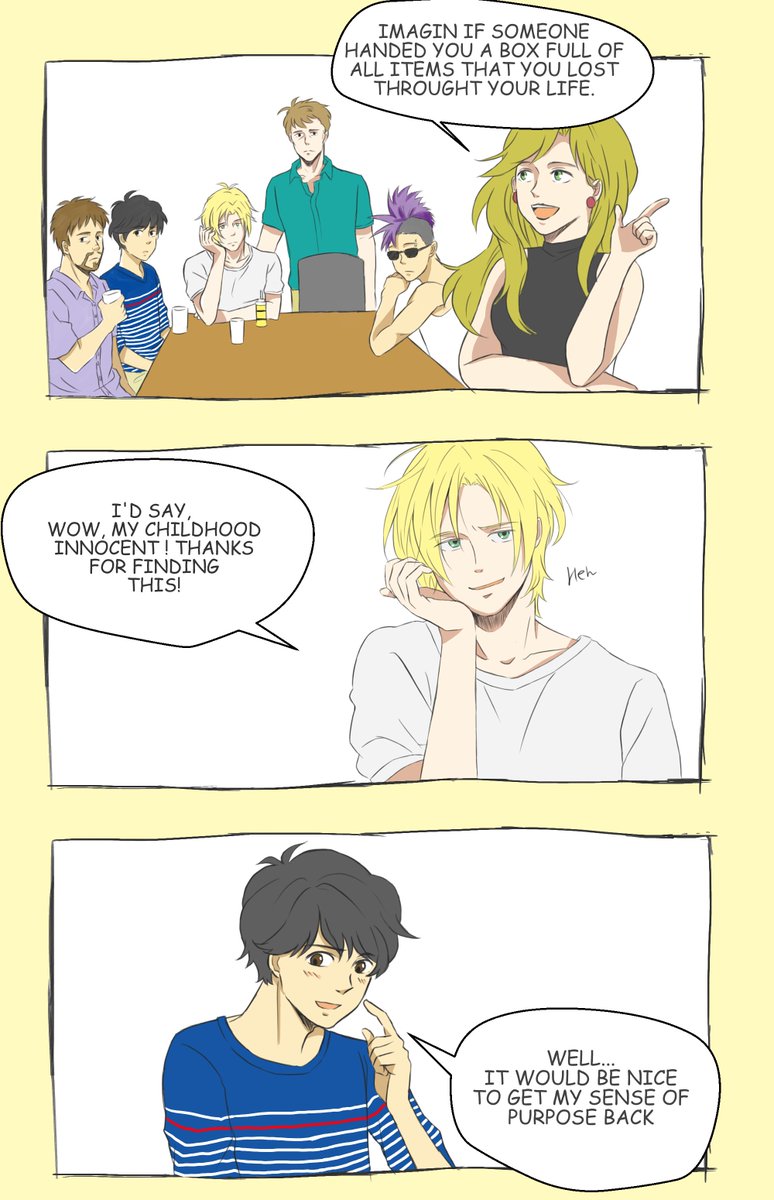 Blurry Blue Banana Fish Behind The Scene From Ep 7 Bananafish