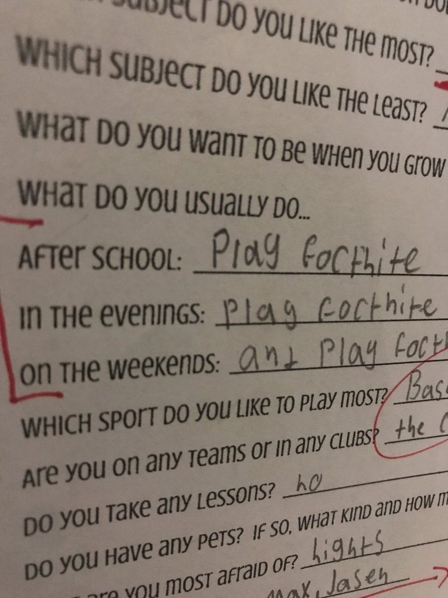 techymisstori's tweet photo. 1st Day Interest Inventory showed over half of the class plays #Fortnite and I know nothing 😱😱😱 Need resources to integrate please #BacktoSchool #game4ed #gamify https://t.co/cJe5btTxb8