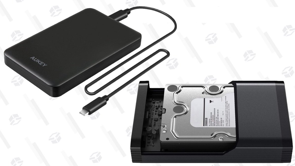 KinjaDeals's tweet image. Put your old hard drives back to work with these discounted enclosures. trib.al/EbnApjo