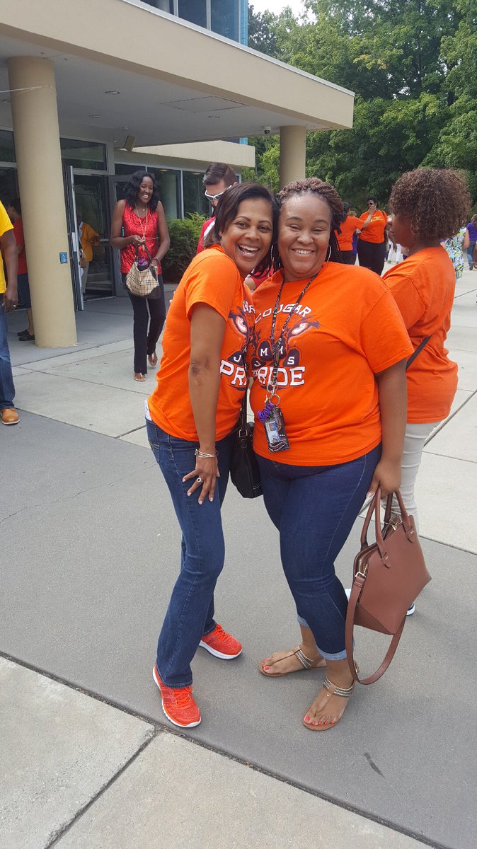 faison827's tweet image. James Martin Middle School Staff is ALL in at the August Learning Symposium at Ovens Auditorium. @CharMeckSchools