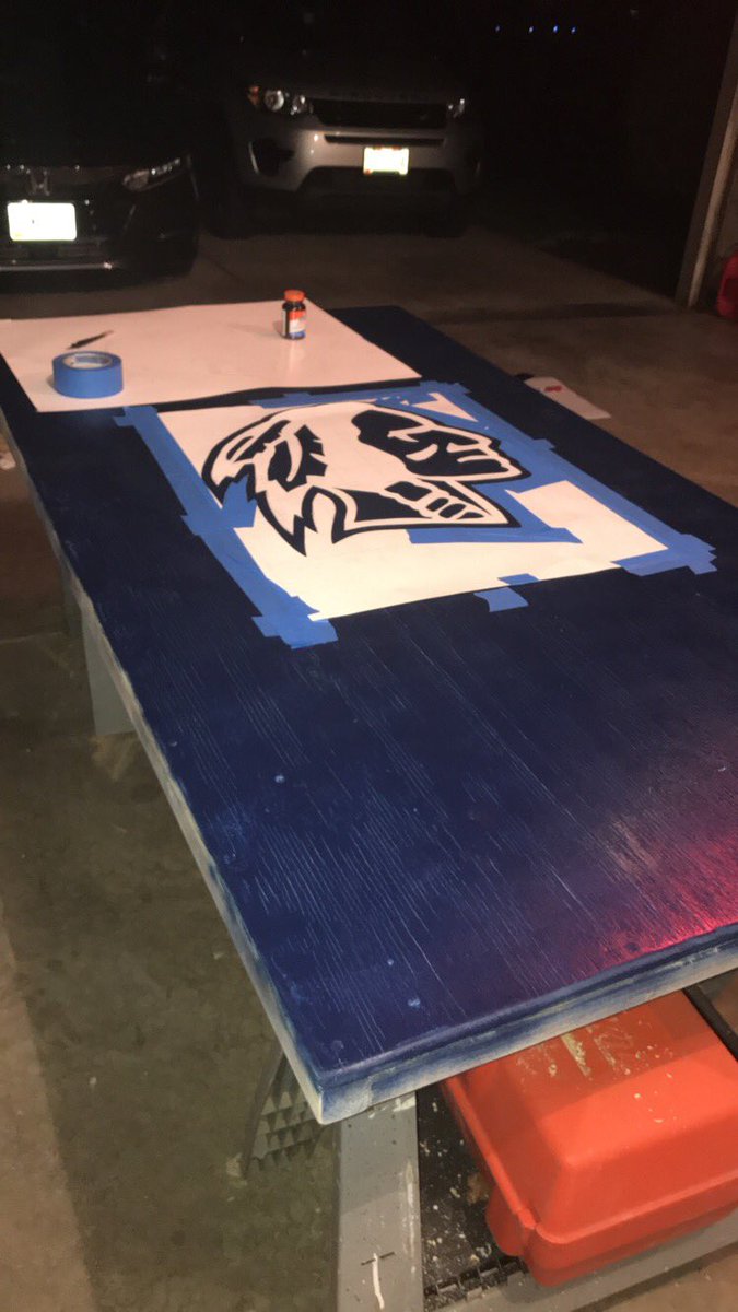 DJflapjackshack's tweet photo. New push-up board almost done, if anyone was wondering some one accidentally discarded the old one in a fire. #rip https://t.co/hAxNFahraz