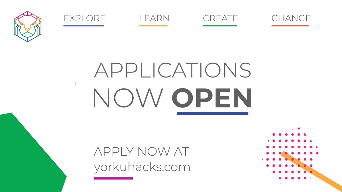 cuhacking's tweet photo. You are invited to join @yorku_hacks this Sept. 22-23 to explore your passions and connect with top industry leaders. Apply Now at https://t.co/aGMY0FGnud
#YorkUHacks #Next300 #Lassonde https://t.co/FdiTxgTDrJ