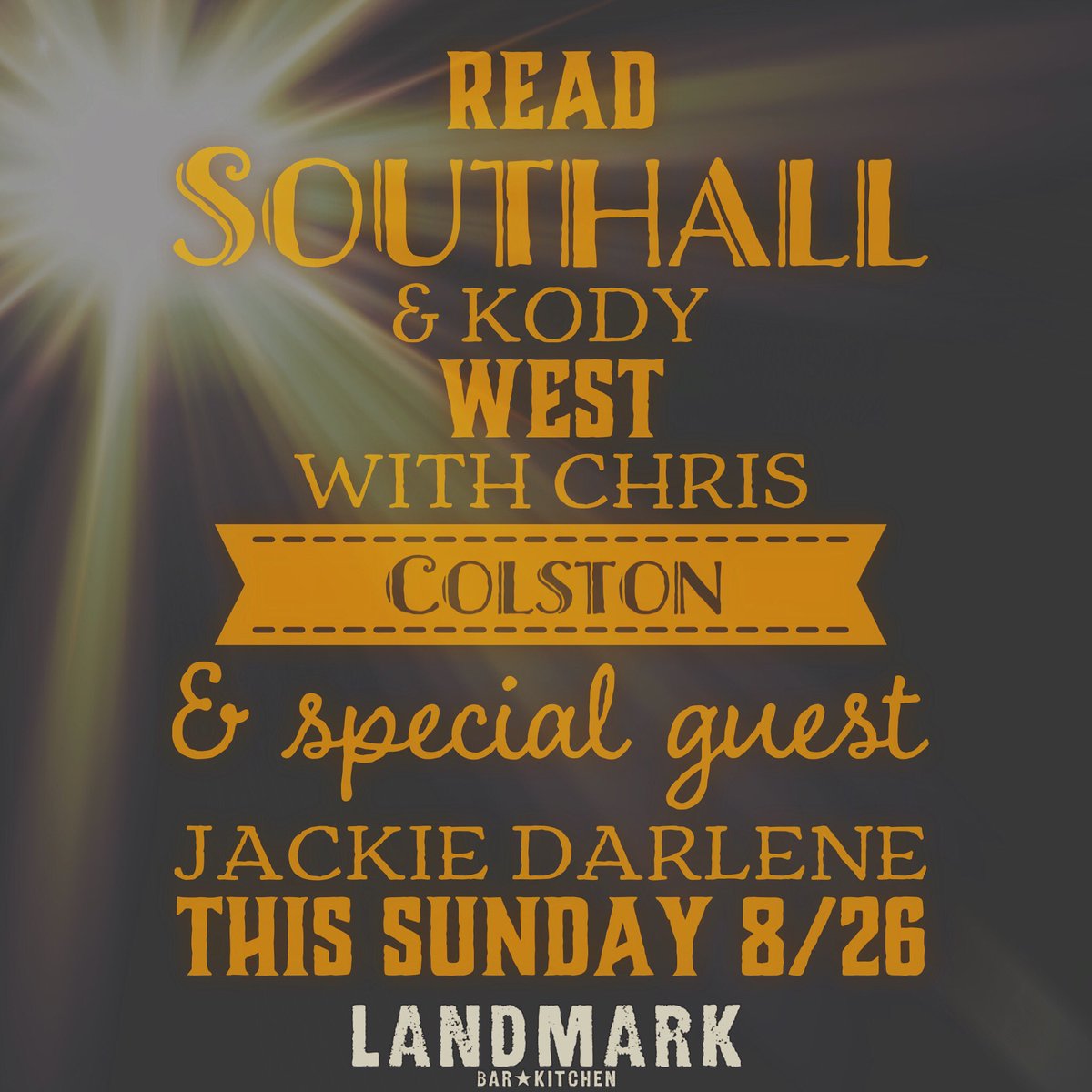 LandmarkFW's tweet image. So ALLLL The up and comers in the music scene in one day??! OKAAAAAY!!! #TEXASMUSIC @ReadSouthall @kodywest_ @Chris_Colston_ @JackieDarleneTX