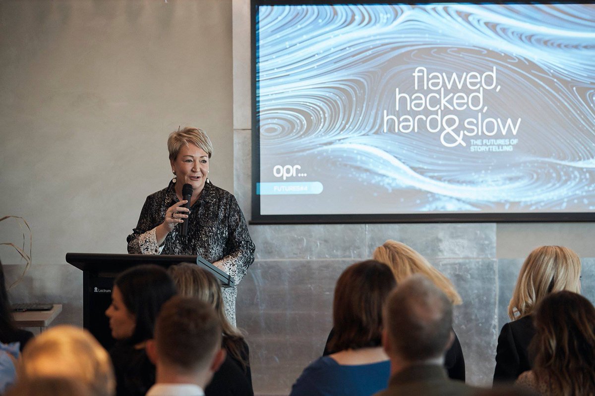 Yesterday <a href="/weareopragency/">opr</a> presented its fourth Futures report, 'Flawed, Hacked, Hard and Slow', to a full house. It’s our most ambitious report yet with 28 trends across five chapters. Congratulations to all involved in pulling it together - an amazing team effort! #oprfutures
