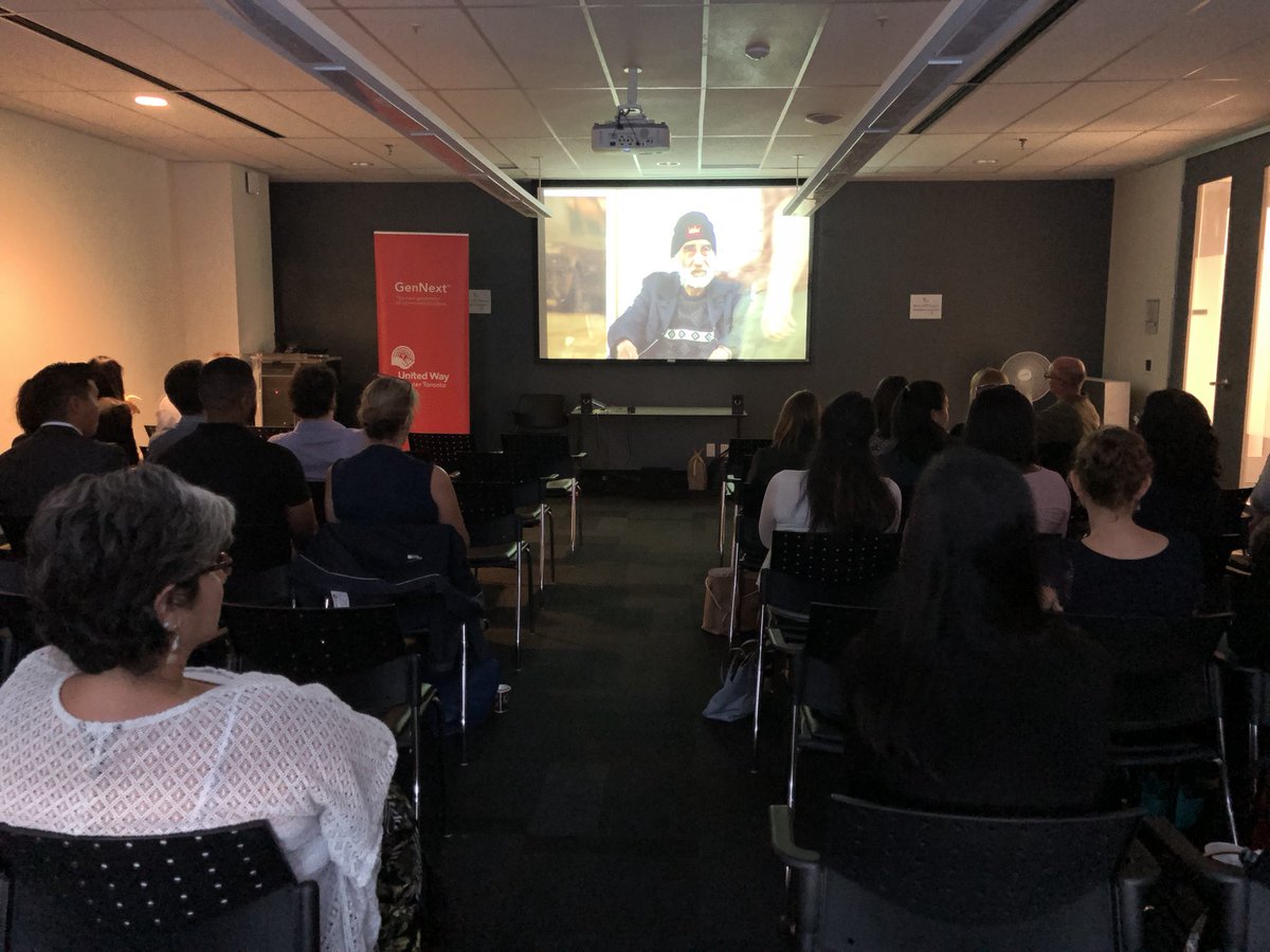 avsarathy's tweet photo. movie nite by @UWGreaterTO #GenNextGT, featuring @KristaLoughton’s powerful documentary that dispels myths about the homeless. @_usandthem is a must-watch 📽👍🏾👍🏾 #GenNextDocs https://t.co/7KTb5liDv5