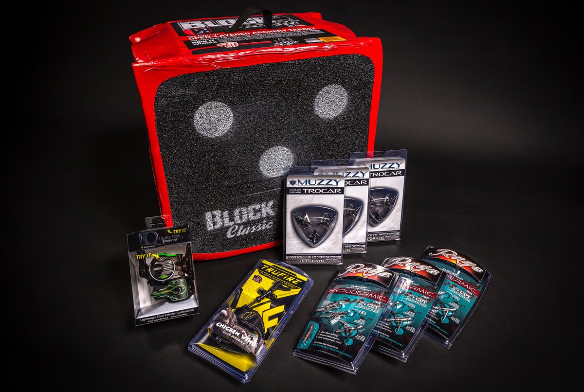 BuckKnives1902's tweet photo. Check out some of the awesome products you could win from the Buck + Friends Archery Giveaway. Remember to enter daily for the chance to win big!
#buckknives #giveaway #archery #hunt #scentlok #orioncoolers #iqbowsight #blocktarget #ragebroadheads #muzzybroadheads #trufire https://t.co/JhpqUraDGr
