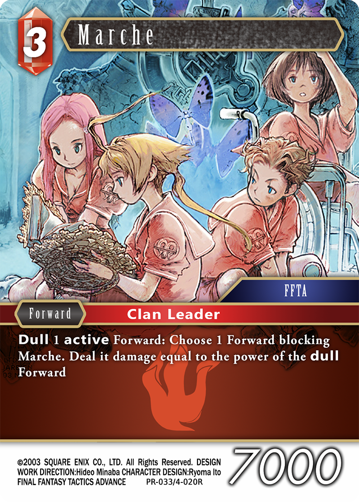 FFTCG_Canada's tweet photo. We're Back! 
Marche Promo for September was spoiled over on Spanish page, so here's the English version for your pleasure! https://t.co/CUrCQNyOv5