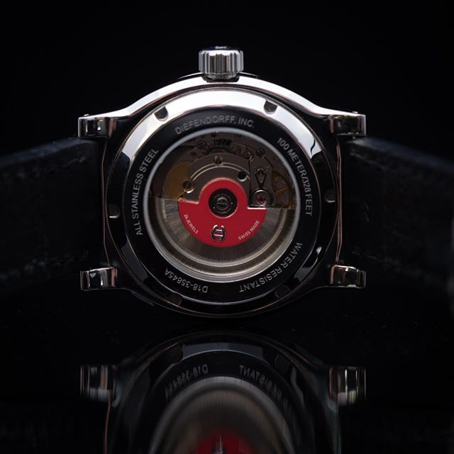 diefendorff's tweet photo. Our watches have a see through case back! I *love* being able to look inside and see the #craftmanship in the watch. Oh yea, we have a Swiss-made movement as well. .
.
.
.
#watch #watches #watchesofinstagram #horology
#watchgeek #watchfam #wotd #thewat… https://t.co/1vscAhecqA https://t.co/dwHH8EzOnR