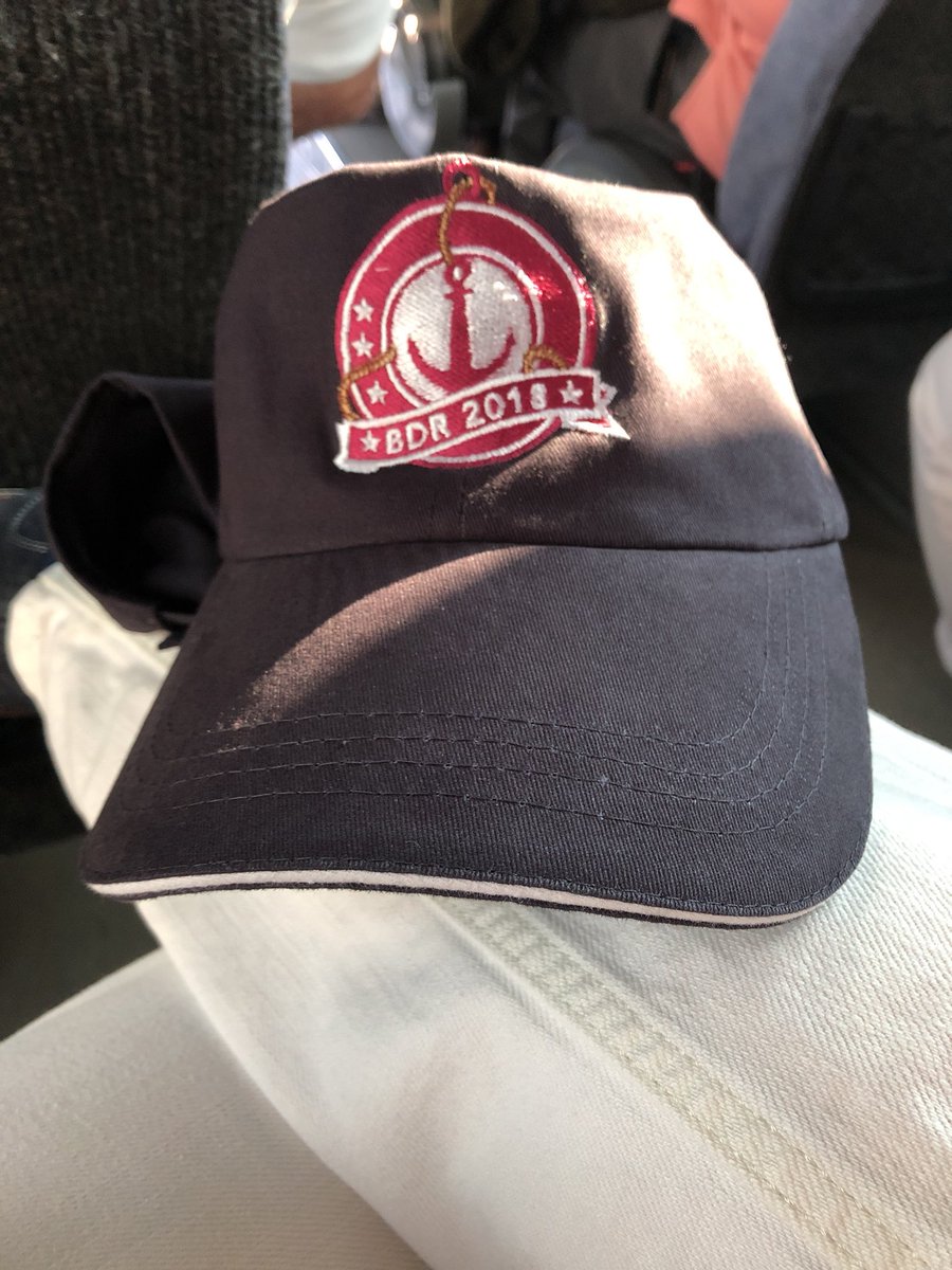 Closing the 2018 BDR Summit in Newport, RI @RegattaPlace. All BDR members will be wearing this awesome hat created by Juli and Lynn from New Normal Life an amazing Women Owned Company. #BDR18 #BDRSummit18