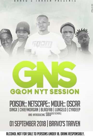 RuleBoyz2's tweet photo. One night stand with Gqom night Session by Rule Boyz 
Catch Netscape from Western soulz """at ezingolweni lounge https://t.co/yoNuJ8PjRG