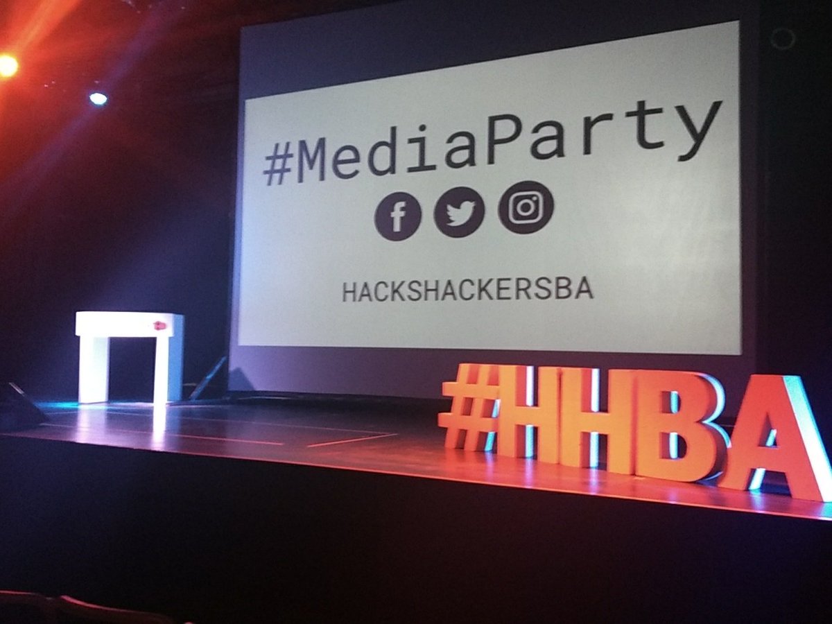 RALLYARTEBsAs's tweet photo. Están por comenzar las Keynotes #MediaParty #HHBBA 20 HS @CCKonex @HacksHackersBA estás a tiempo acercate https://t.co/XgbyXlIrnO @PersonalAr @OpenSocietyEA @OmidyarNetwork @GoogleNewsInit @mozilla @CUNY @ChicaPoderosaAR @kipus_co https://t.co/jFNff9JISt