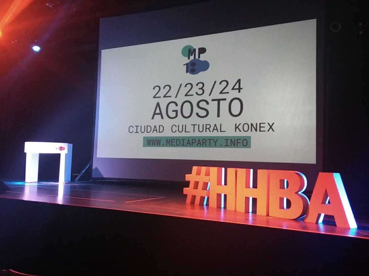 RALLYARTEBsAs's tweet photo. Están por comenzar las Keynotes #MediaParty #HHBBA 20 HS @CCKonex @HacksHackersBA estás a tiempo acercate https://t.co/XgbyXlIrnO @PersonalAr @OpenSocietyEA @OmidyarNetwork @GoogleNewsInit @mozilla @CUNY @ChicaPoderosaAR @kipus_co https://t.co/jFNff9JISt