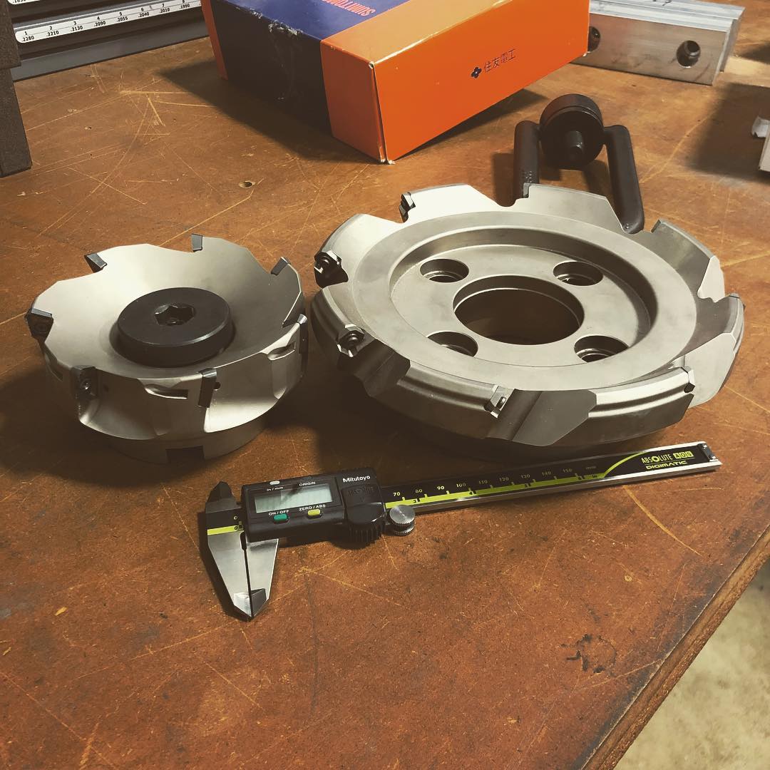 AutodeskHSM's tweet photo. What's the largest tool in your toolbox?
#chicago #machining #instamachinist #instagood #directaerosystems #facemill #sumitomo https://t.co/EesjioQRul https://t.co/RVoolC6Fgm