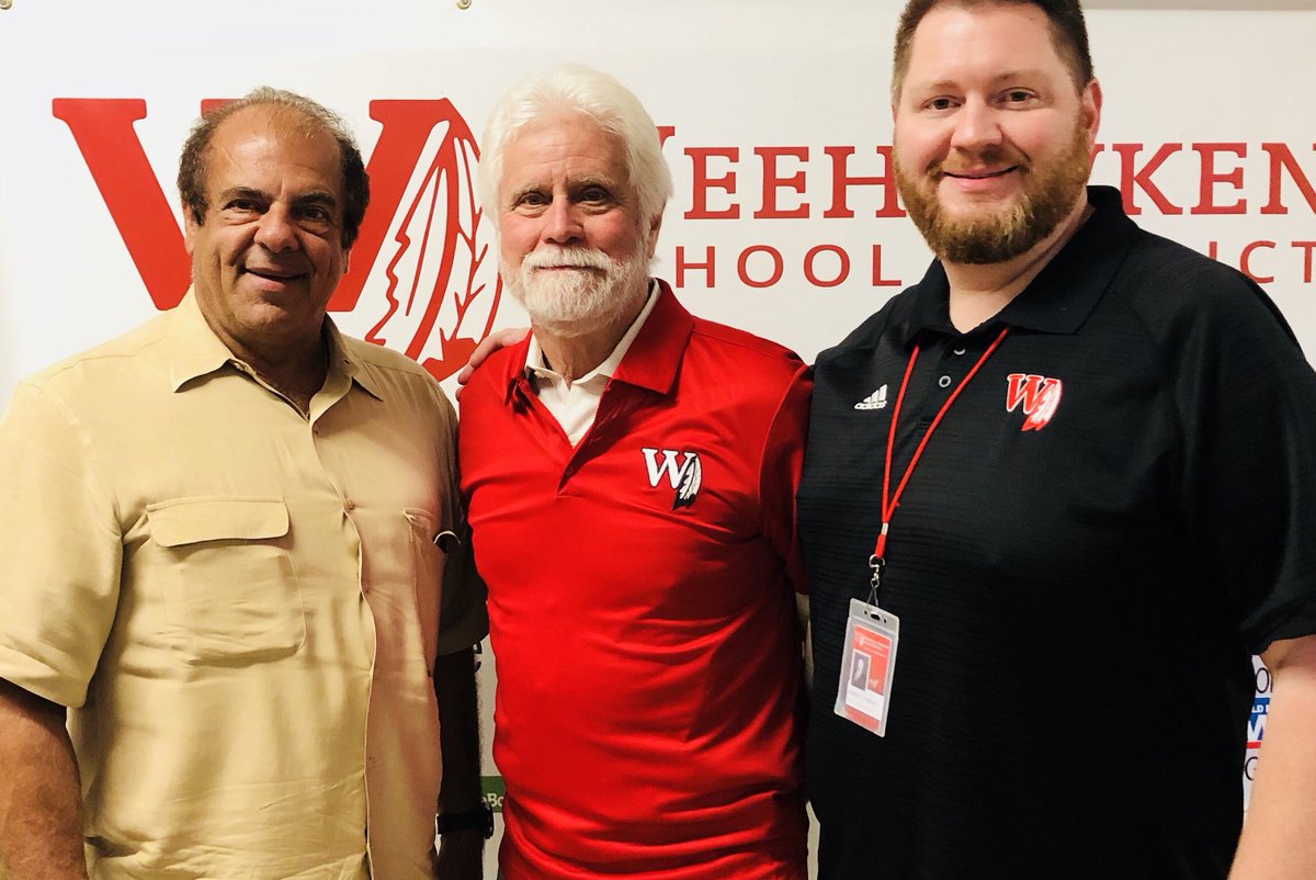 ZywickiR's tweet photo. Day 1 of the annual @WeehawkenTSD #Admin Retreat. Focused on scheduling, security, #RtI, #BlendedLearning, #AtPLCs, & #FutureReadyNJ. Wee also welcomed Dr. Brennan! #WeeLead #WeeAreFamily #NJED #EdLeadership @RigorRelevance @NewJerseyDOE @DrLRepollet https://t.co/Shu11Wx6Yb