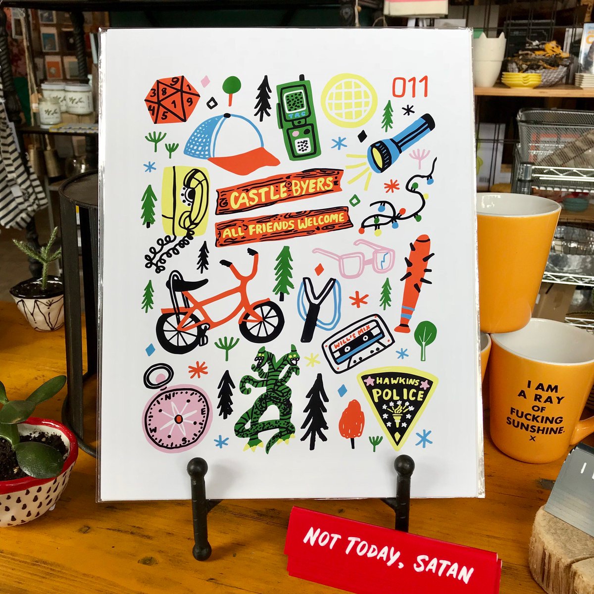 “Nobody normal ever accomplished anything meaningful in this world.”
-Jonathan Byers

I screamed for joy the first time I laid eyes on this poster! I’m excited for fall so I can binge watch seasons 1 and 2 to get ready for season 3! Who else is excited!? #strangerthings