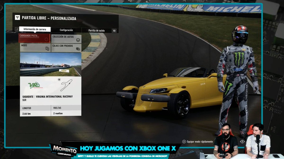 MalditosNerdsVX's tweet image. #ForzaHorizon7 es el primer juego que
@RippyRizza y @guilloleoz 
prueban en este nuevo
#MomentoCompumundo
con #XboxOneX 

Sumate! Seguimos hasta las 20:00
por 
&amp;gt;&amp;gt;&amp;gt; twitch.tv/compumundoarg