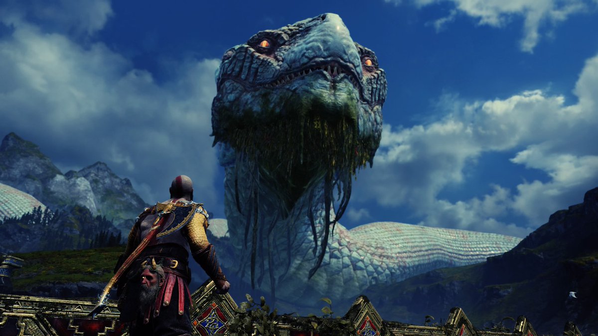 BenWattsStream's tweet image. C'est quand même une claque ce #GodofWar #PS4share