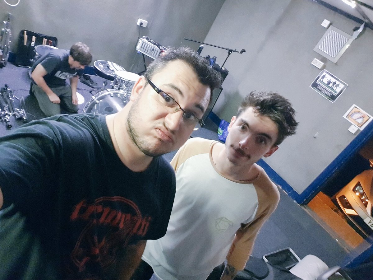 Working on two new songs tonight. Get down to a show and hear them both live 😎