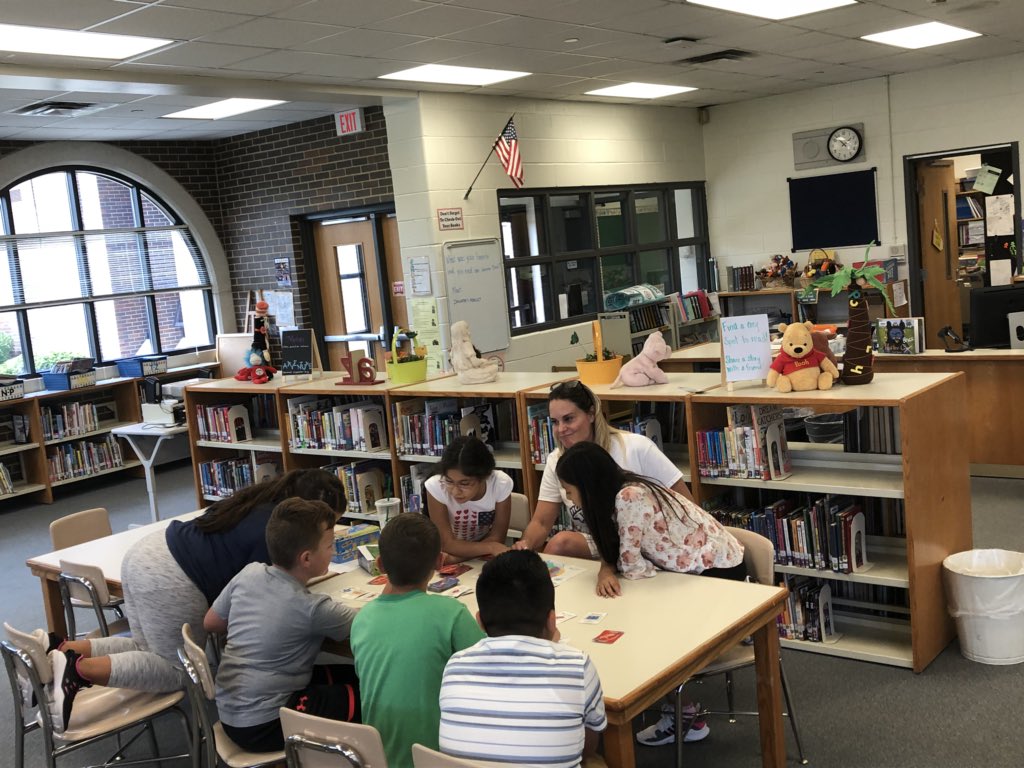 FrostLMCTeam's tweet photo. @jeniromano taking advantage of the flexible space! So many ways to be engaged in the library!
@Kim__Miller #FlyFalconsFly #21Learns https://t.co/eN2j3znMAJ