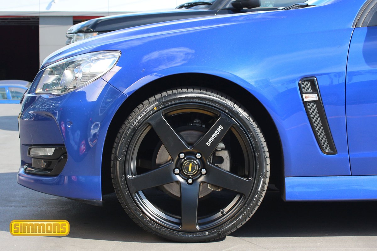 Simmons_Wheels's tweet photo. HOLDEN COMMODORE SV6 VF fitted with SIMMONS FR-C wheels.
Sizes: 20x8.5" (Front) | 20x10" (Rear)
Colour: Full Satin Black.
#simmonwheels #frc #holden https://t.co/iAjUcw0c5a