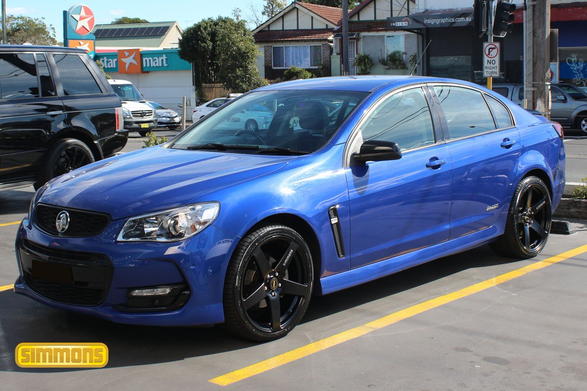 Simmons_Wheels's tweet photo. HOLDEN COMMODORE SV6 VF fitted with SIMMONS FR-C wheels.
Sizes: 20x8.5" (Front) | 20x10" (Rear)
Colour: Full Satin Black.
#simmonwheels #frc #holden https://t.co/iAjUcw0c5a