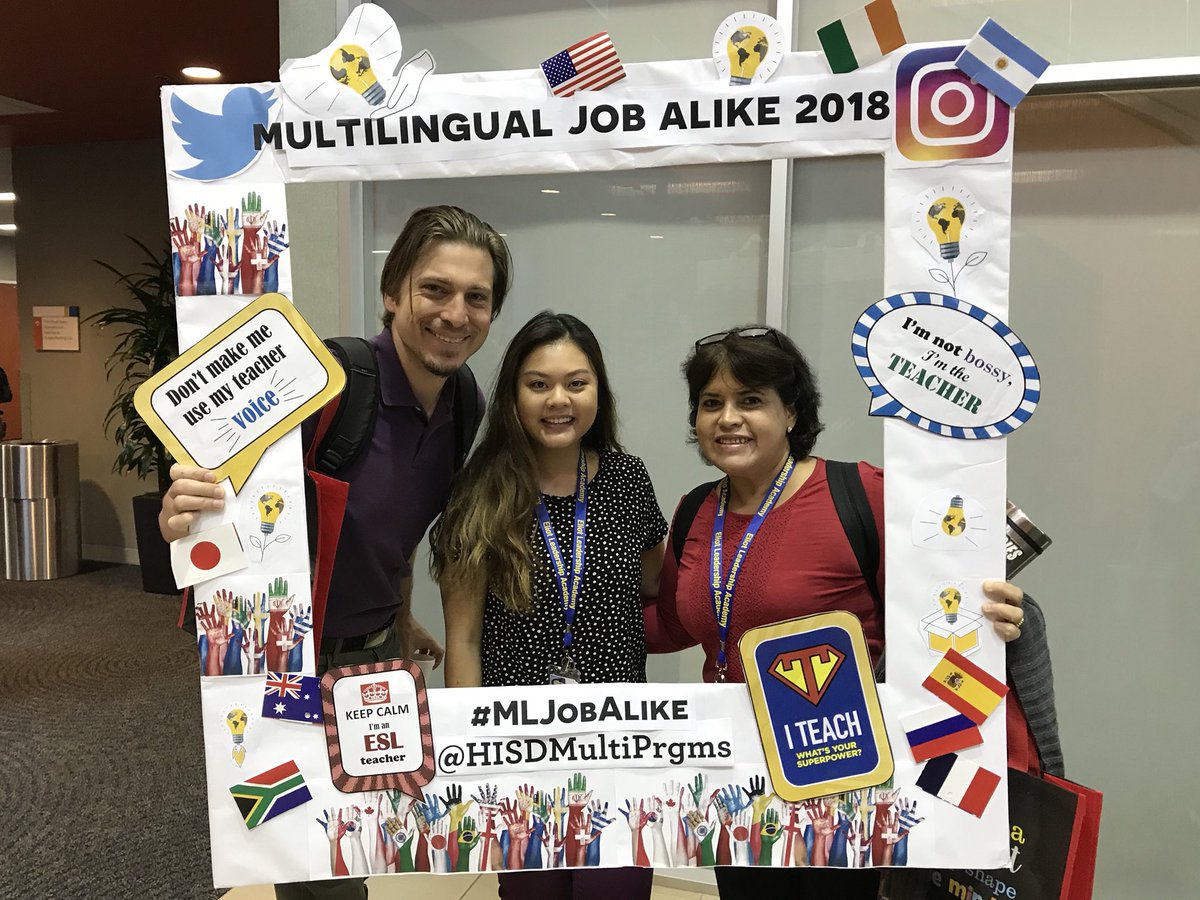mylinhtran33's tweet photo. Here at the #MLJobALike with my fellow @EliotElementary Eagles! We are so excited for this year to start. #hisd_newteach @HISDMultiPrgms https://t.co/Vm7JRZ3YKC