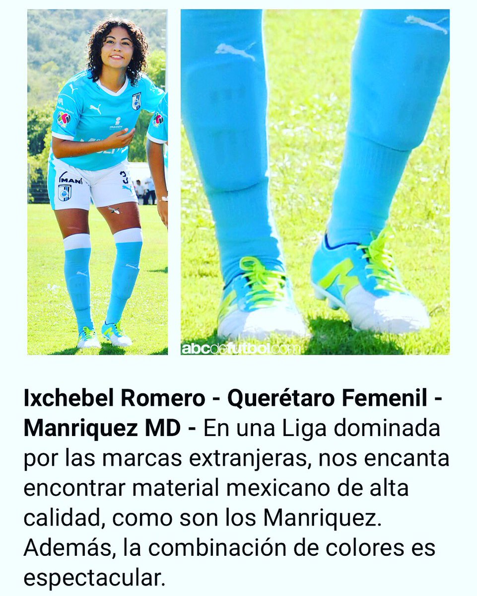 tamararomeroo20's tweet photo. Mis armas para la @LIGAMXFemenil . @manriquezoficial @abcdefutbol
#gallosfemenil #balonazo #ligamxfemenil #futsingénero #policiafederal #tachones #moda #mujer #futbol https://t.co/l6FeHOZ1Xg