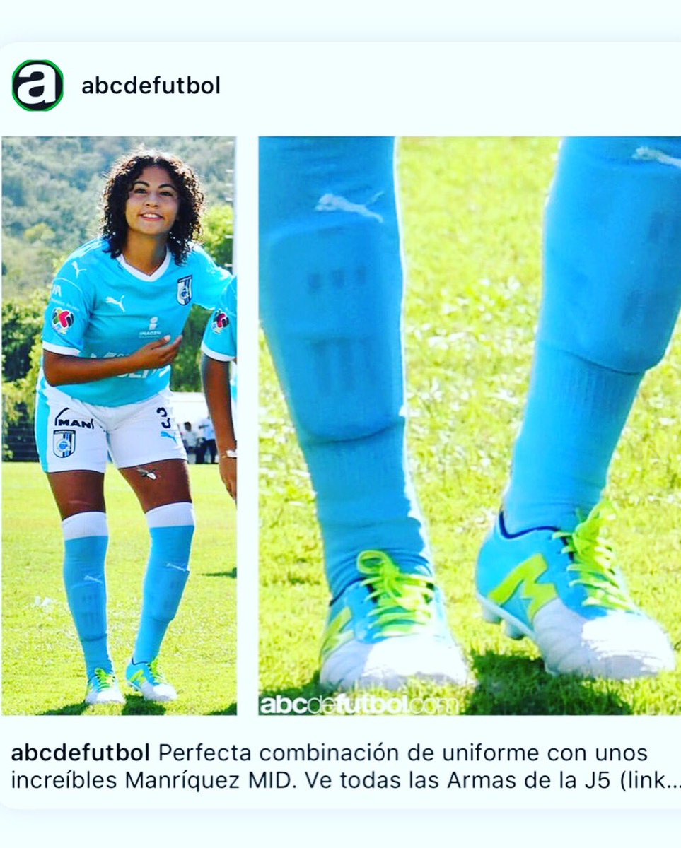 tamararomeroo20's tweet photo. Mis armas para la @LIGAMXFemenil . @manriquezoficial @abcdefutbol
#gallosfemenil #balonazo #ligamxfemenil #futsingénero #policiafederal #tachones #moda #mujer #futbol https://t.co/l6FeHOZ1Xg