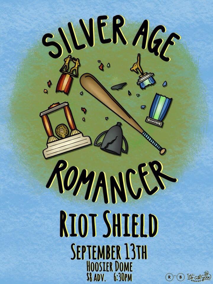 RiotShieldIN's tweet photo. We got them advanced tickets so come see Silver Age before they blow up. https://t.co/2AXqPvzmdV