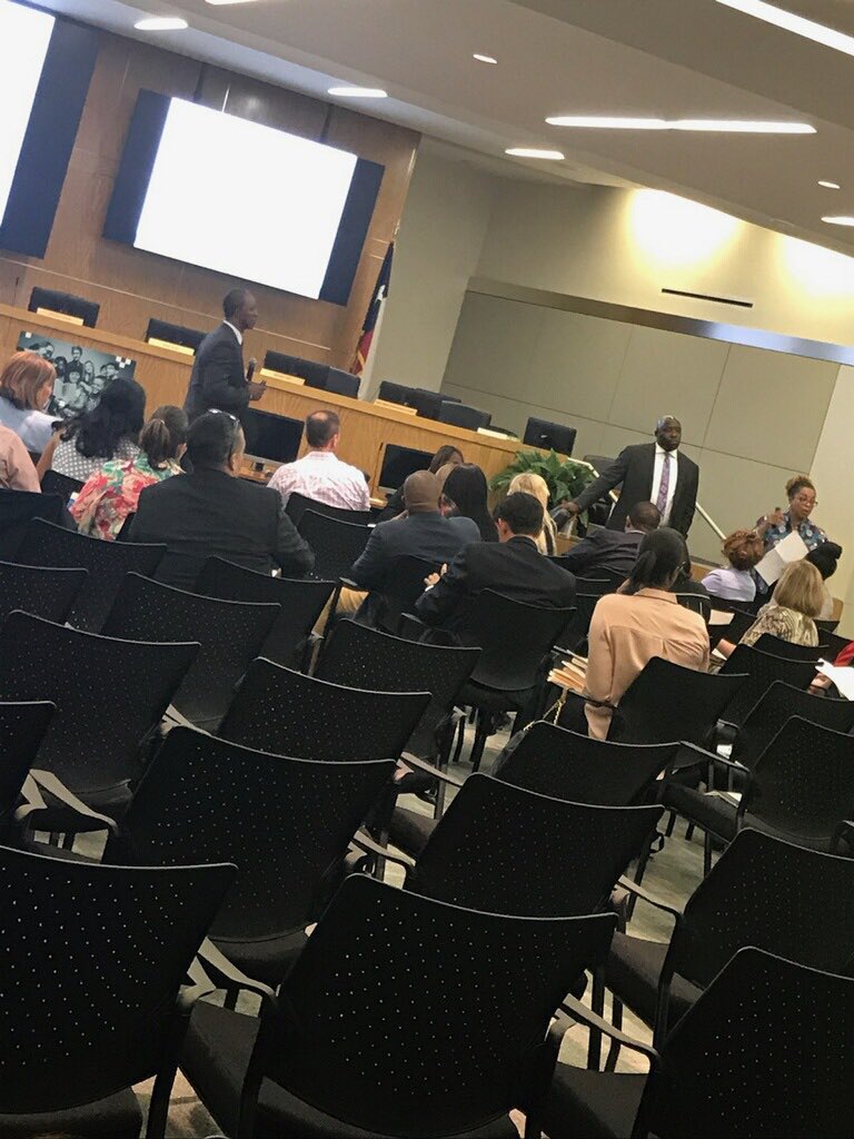 HISDSchoolBus's tweet photo. #HISDTransportationServices and the leadership team are gearing up for the first day of school by reviewing magnet hub stops and details! 🚌💨 #cheerstoanewschoolyear https://t.co/dG73Cc0mcg