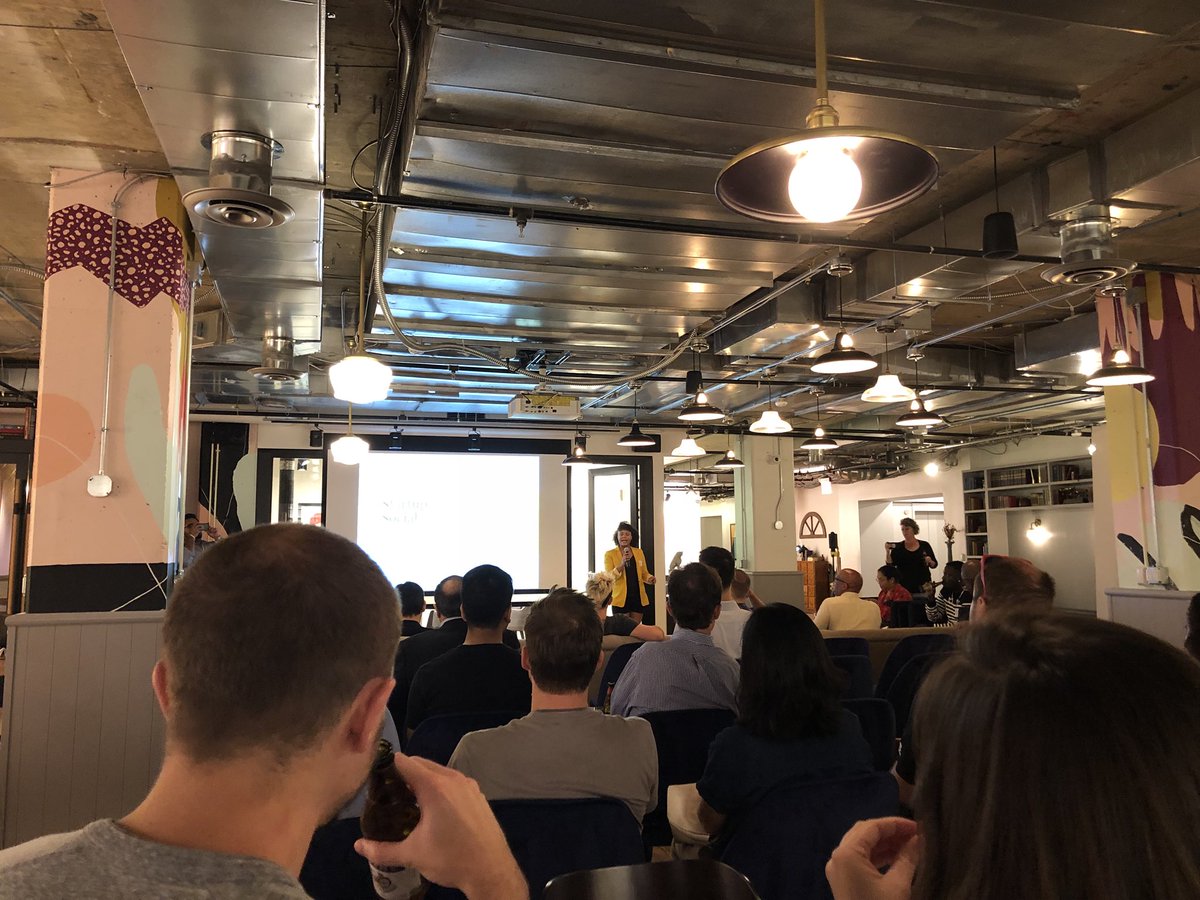 AmuFowler's tweet image. Dawn rocking it at our first Startup Social in DC #startups #dc @MindspaceME @Startups_Ignite