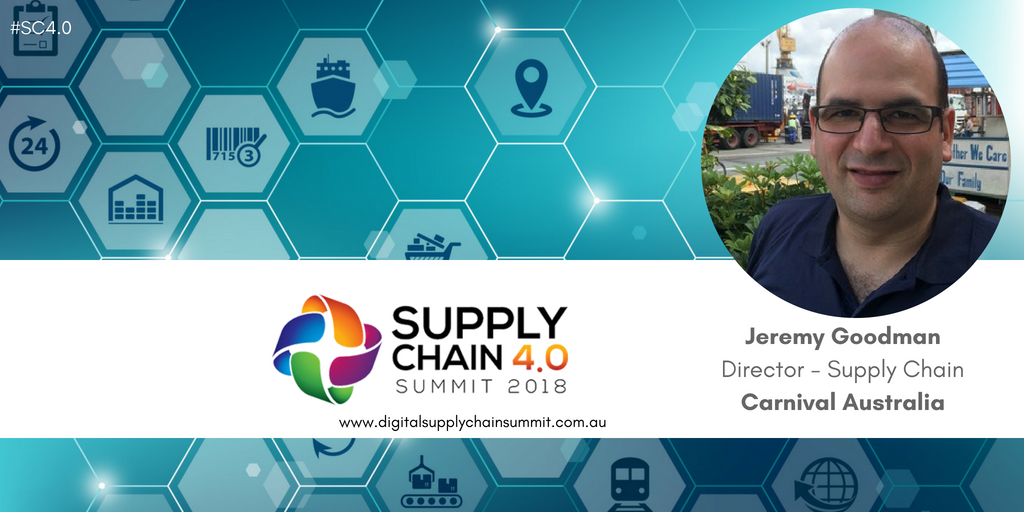questignite's tweet photo. We are delighted to have Jeremy Goodman, Director - Supply Chain, @CarnivalAusNews at the #SupplyChain4pointzero Summit talking about managing the supply chain in real time for ocean going liners.

https://t.co/0q6cyszo5t https://t.co/GqGUyuTYUw