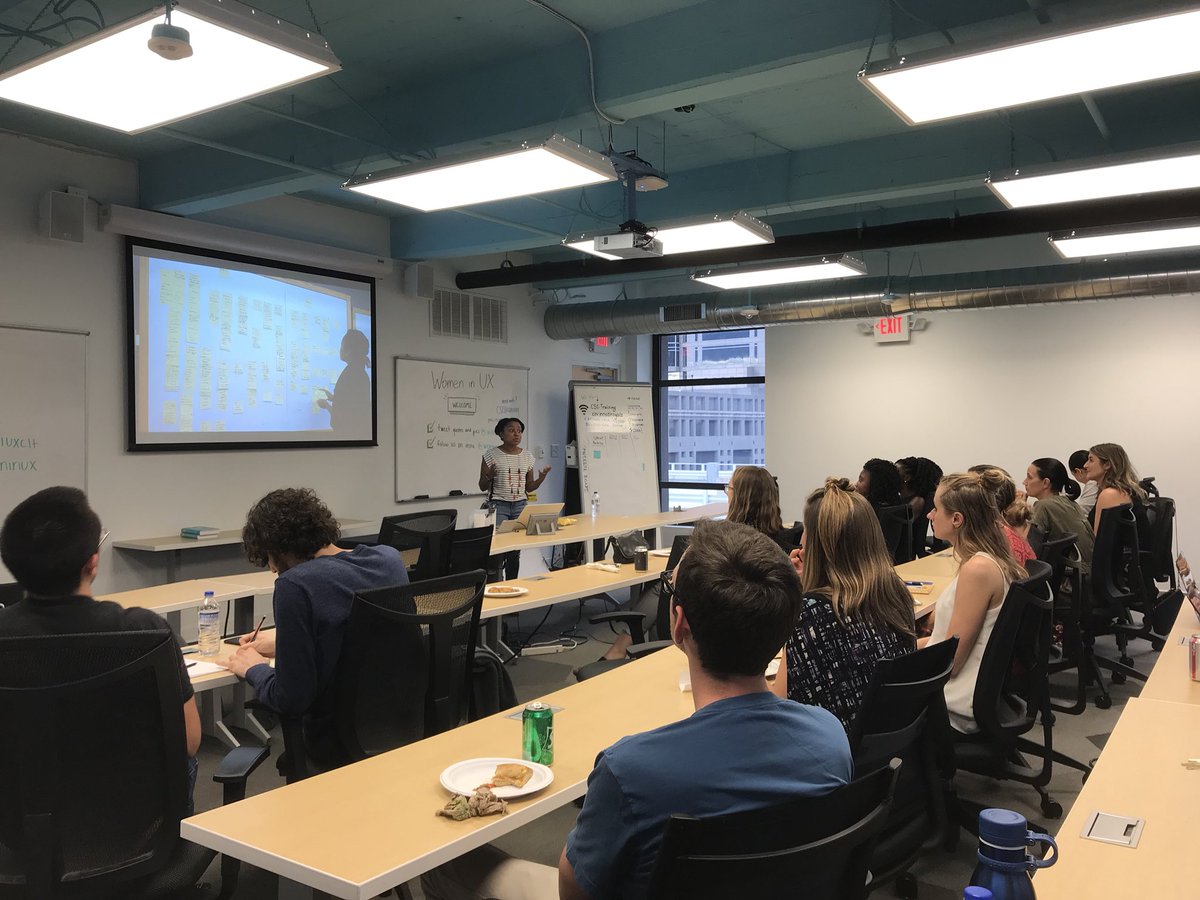 UX architect Leilani Boyce teaching us how to build stakeholder empathy! #womeninux