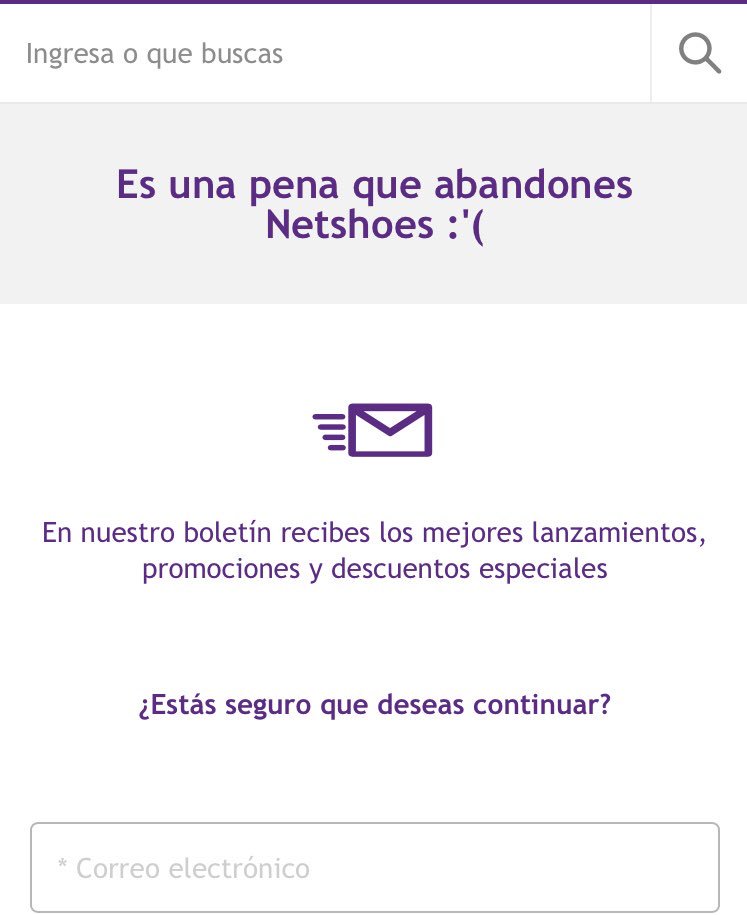 Edgar01010's tweet photo. @Netshoes_MEX es la cuarta vez que ingreso mi correo electrónico para que ya no me llegue su publicidad. Y me sigue llegando! 😡 https://t.co/Xz1ekB1B8F