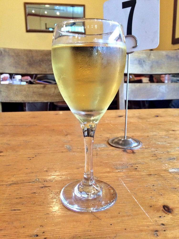 Wine-not? Come by for a glass of vino and a bite! #CafeDuSoleil #SF #SanFrancisco #Lhsf