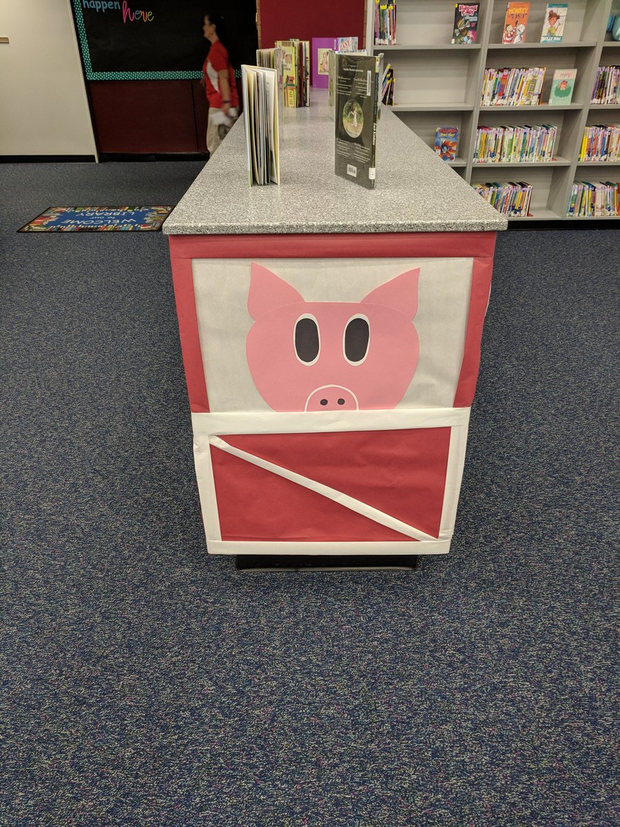 mshamlib's tweet photo. Final clue: Kids are spotting some characters around the library. #scslibraries https://t.co/lgaoBdJ8yP