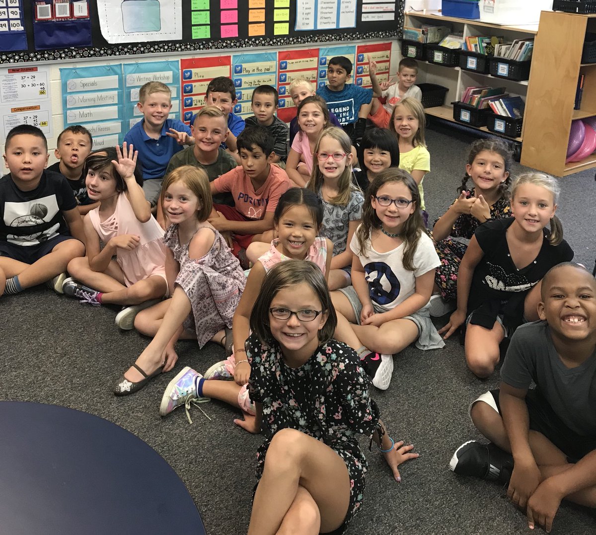 mbugg2's tweet photo. A great first day in second grade! #HCSD1 https://t.co/4492wCUtwh