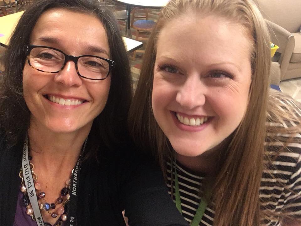 MrsTucker202's tweet photo. I struck gold having this fantastic lady in my room every day. She brings endless joy, laughter and a WEALTH of knowledge with her. I could not do this without her and am so excited for year two!! Hereโs to dorking out together for another year! #NB28firstday #greenbriar https://t.co/dzd4Utdp9S