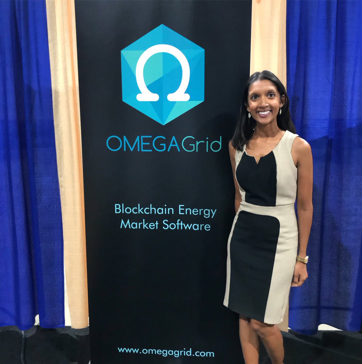 renapshah's tweet photo. Hi, we’re building a blockchain based Energy trading platform.Come say hi to @OmegaGridInc at #Electrification2018! 💡⭐️ #blockchain #energy #crypto #omegagrid https://t.co/rPE1t59eGR