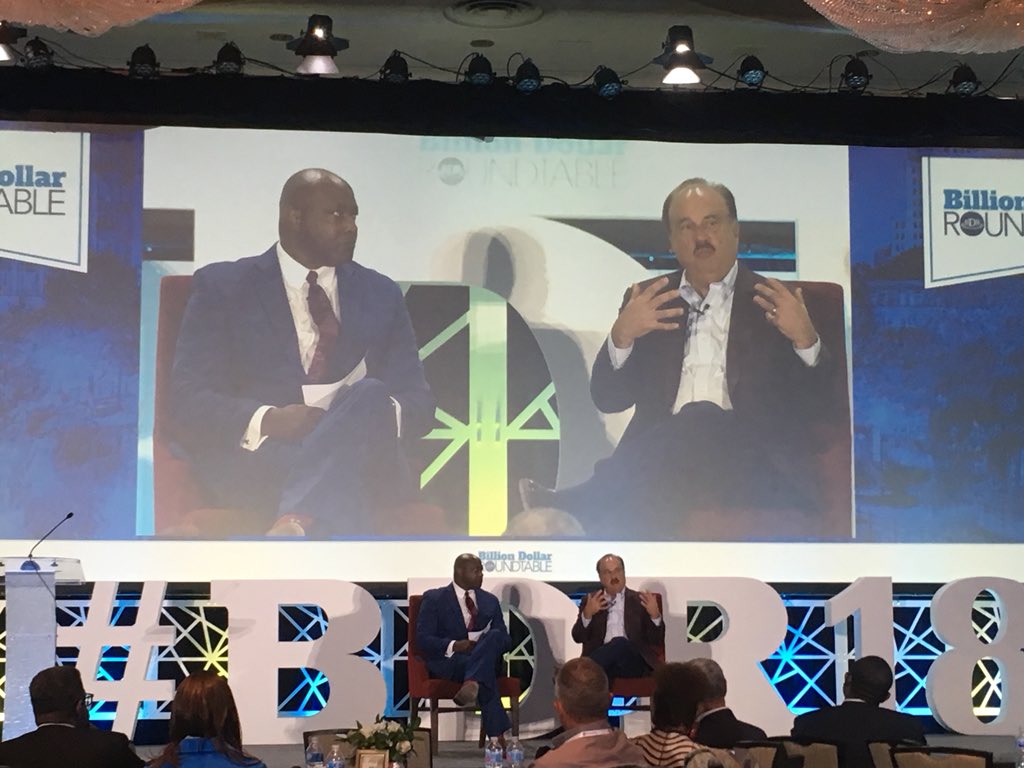 Great chat here at #BDRSummit18 between @kcdiversity and Larry Merlo of <a href="/CVSHealth/">CVS Health</a>: important “that our workforce reflects the diversity of our client and customer base”.  #supplierdiversityrocks #valuechaindiversity