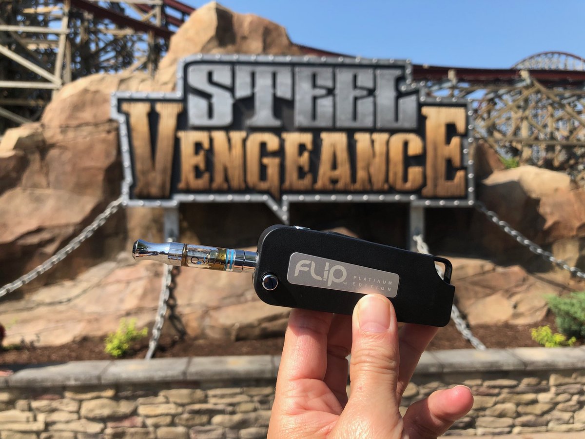 O2vape's tweet photo. It’s staff appreciation day and what a great day to #O2FLIP!
@cedarpoint is roller coaster capital of the world !
Definitely climbing new heights
when the best #vape company @O2vape meets the number one #rollercoaster park in the nation🥇
#vaping #o2vapeflip #vapepen https://t.co/Tx7BJCY9T0