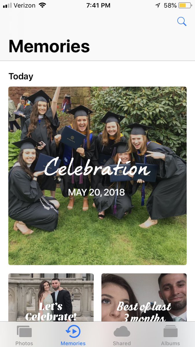 taylorvaccccaro's tweet photo. Thanks memories this cuts deep, love a graduation reminder https://t.co/HBmngnNjWK
