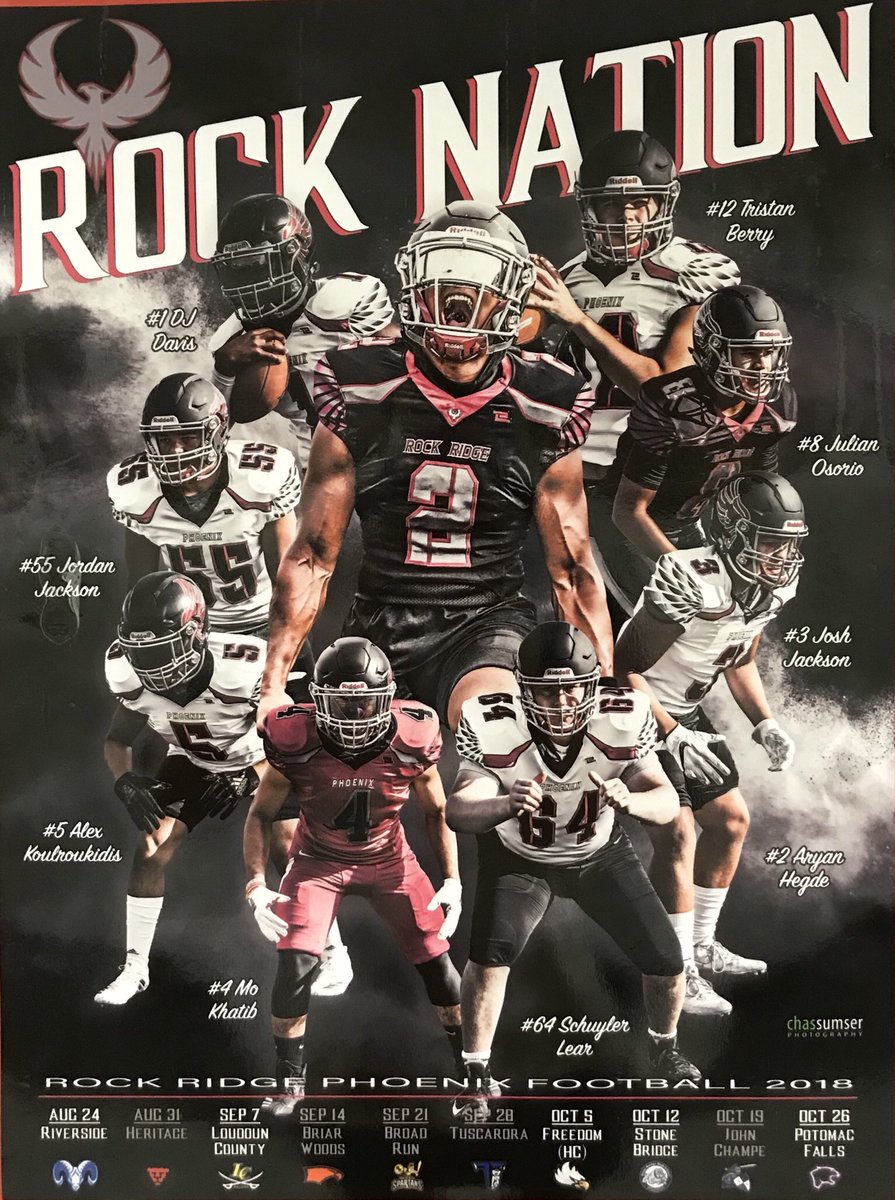 Coach_Lalli's tweet photo. Excite for the start of football?  Come out to @RockRidgeHigh this Friday for @GBNMobile game of the week. 
#rocknation #phxfootball https://t.co/Y8e6fWfaNH