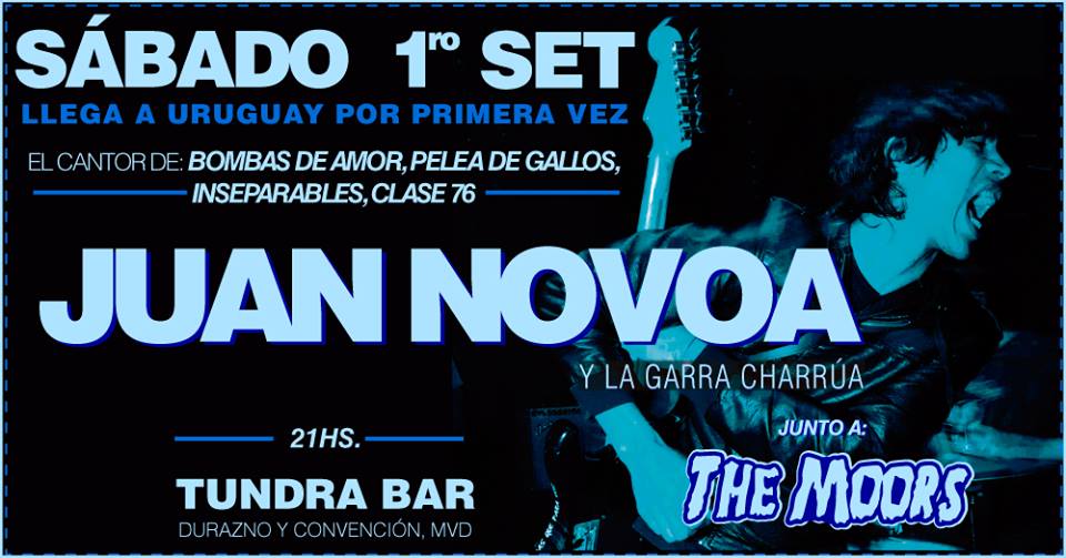 TheMoorsHorror's tweet photo. #ProximoSHOW de THE MOORS junto al enorme #JuanNovoa que llega desde Argentina por primera vez. Noche Ramonera en #Tundra Bar. #IMPERDIBLE!!!
#PeleaDeGallos #Inseparables #Clase76 #BombasDeAmor https://t.co/BT54fwiA5M