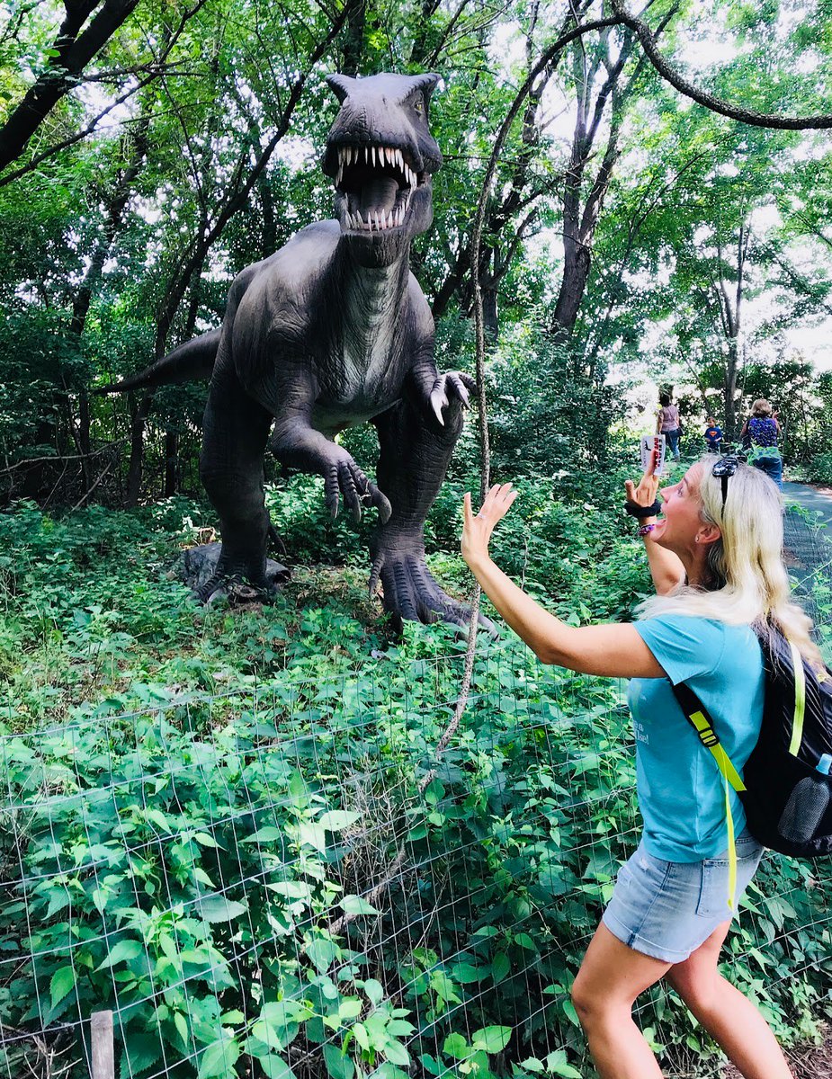 TheJerseyMomma's tweet photo. Fierce fun around every corner at #FieldStationDinosaurs! Read my tips to help plan your own trip back in time! https://t.co/PuTLDwRy3t @Jerseysaurus #jerseysaurus #dinosaur #themepark #newjersey #familytravel #travelfun #hosted #njfun #traveltuesday https://t.co/LcSqAXqKPT