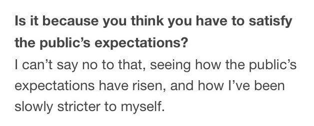 Irene knows that the public’s expectations of her have considerably risen & that is why she is stricter to herself these days. She knows the impact she creates and that’s why she really only tells the public what she wants to share. Every single thing she does gets talked about