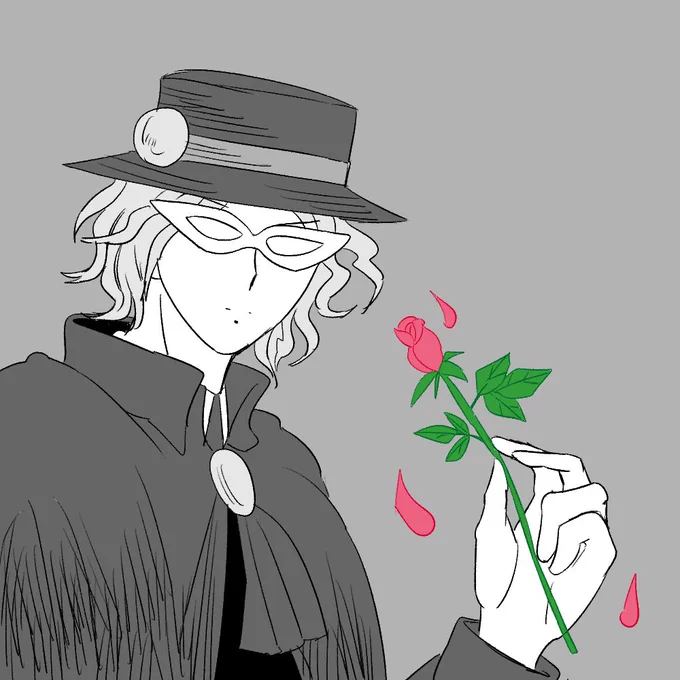 ねえエドモン…覚えてる？私がピンチになった時、いつも一輪の薔薇とともに駆けつけてくれたよね？#FGO #FateGO #捏造おもいでエドモン 