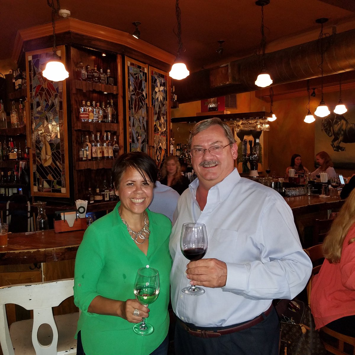 Cheering a magnificent partner and friend on his last work week. Thank you, <a href="/rosebrien1/">Charles Rose</a> for all your contributions during your 36 years of service, your partnership, mentorship, but above all, your friendship. I have big shoes to fill! <a href="/ErnspikerJulia/">Julia Ernspiker</a> <a href="/UPSers/">UPSers</a>