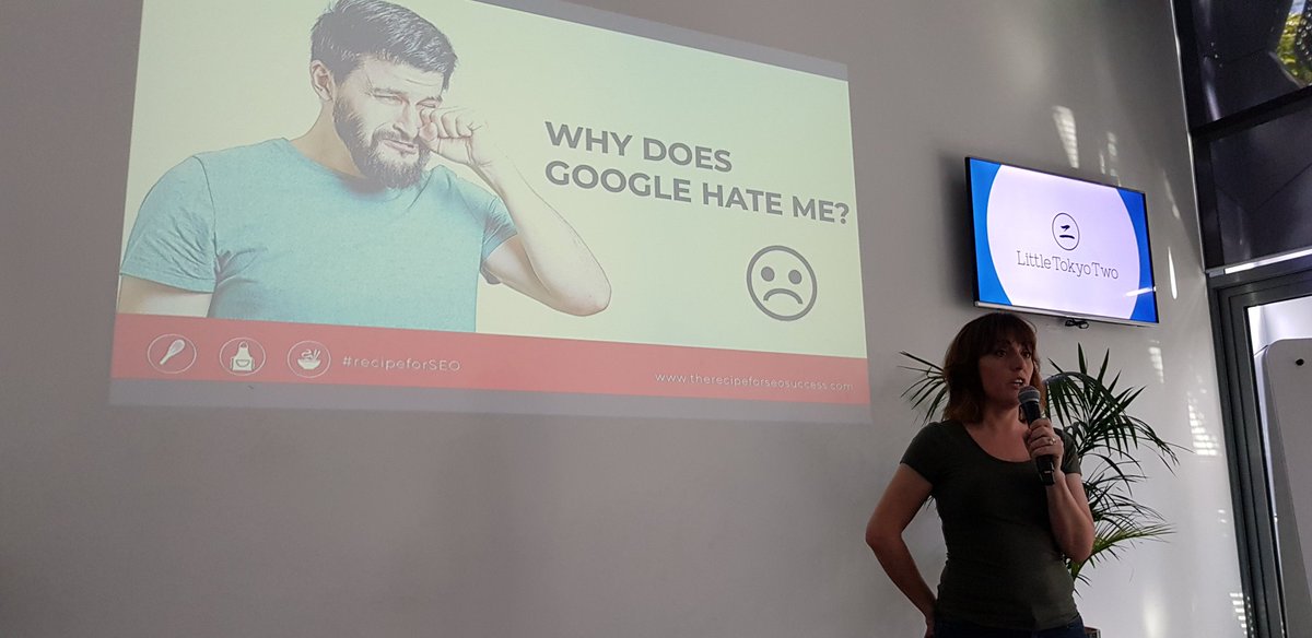 SharonChisholm_'s tweet photo. SEO with the fabulous @KateToon #Iloveseo #katetoon https://t.co/eFxQvfwiFr